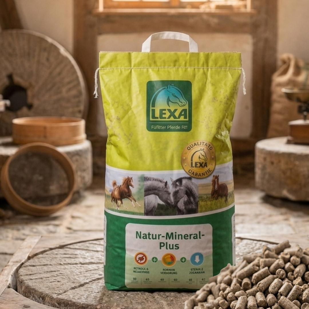 LEXA Natur-Mineral-Plus natürliches Mineralfutter für Pferde