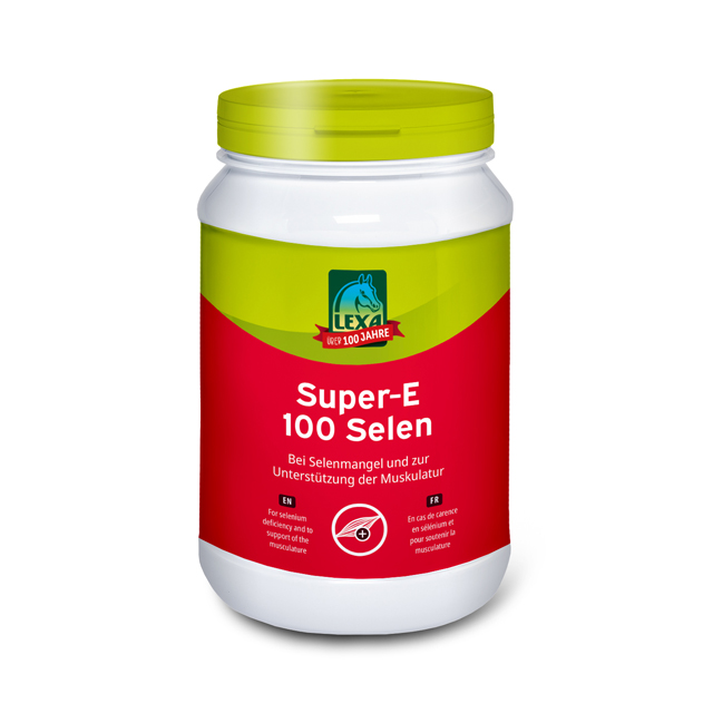 LEXA Super-E 100 Selen Dose mit 100 Selen-Kapseln von LEXA zur Unterstützung der Muskulatur bei Selenmangel.